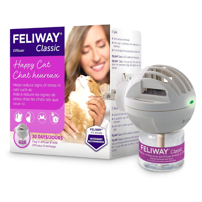 Feliway calmant Kit de départ Feliway Diffuseur Calmant pour chats Feliway Diffuseur Calmant pour chats