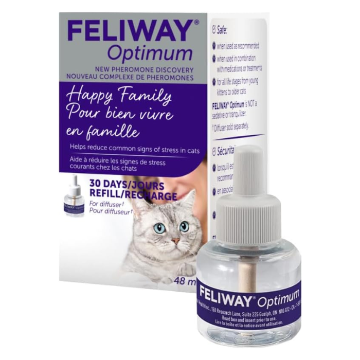 Feliway calmant Feliway Optimum Recharge de 30 jours Feliway Optimum Recharge de 30 jours