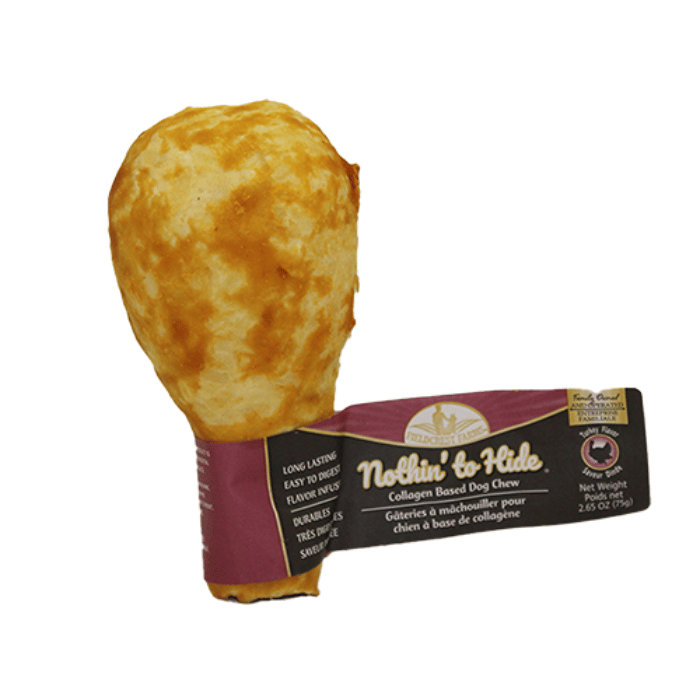 Field Crest Farms Gâteries Pilon de dinde à macher à base de collagène