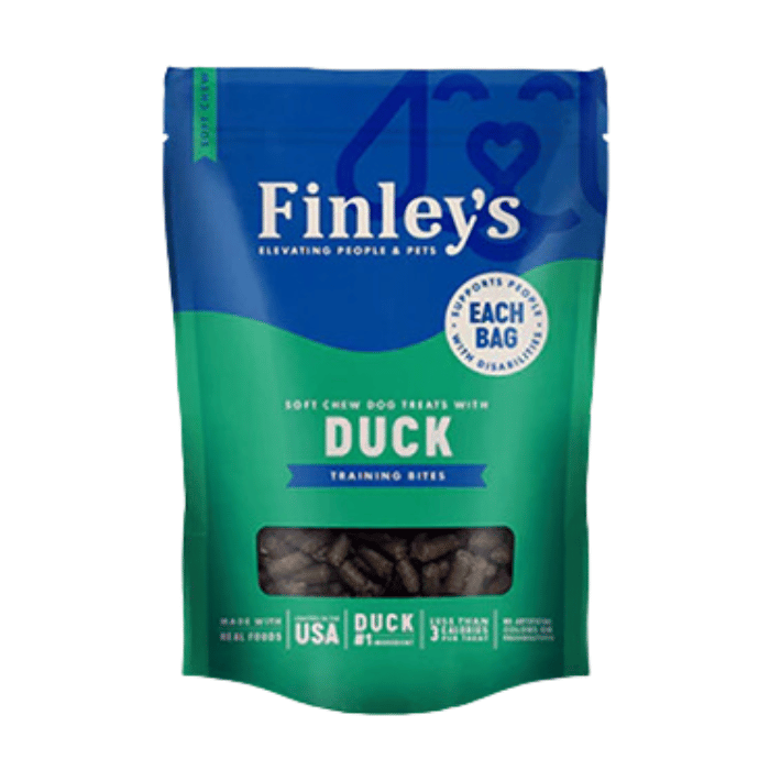 Finley's Gâteries Gâteries d'entrainement pour chiens au canard