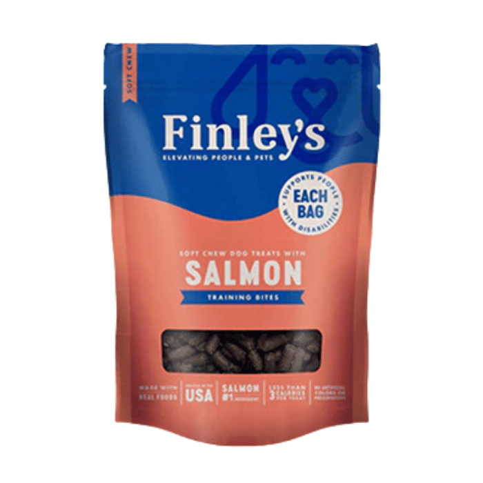 Finley's Gâteries Gâteries d'entrainement pour chiens au saumon
