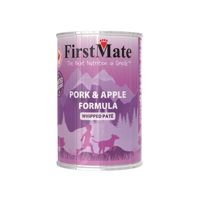 FirstMate nourriture humide Unité Conserve pour chien porc et pomme Conserve pour chien porc et pomme
