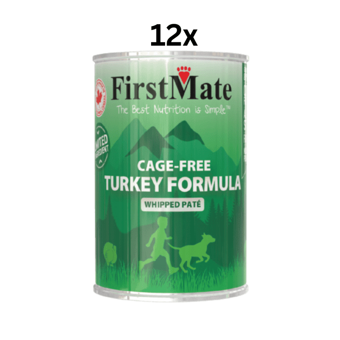 FirstMate nourriture humide 12 x 12oz Conserve pour chiens FirstMate Cage-Free Dinde Conserve pour chiens FirstMate Cage-Free Dinde
