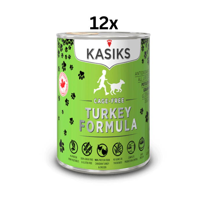 FirstMate nourriture humide 12 x 12oz Conserve pour chiens Kasiks dinde Conserve pour chiens Kasiks dinde