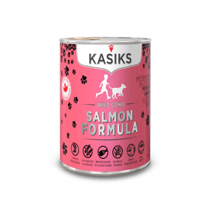 FirstMate nourriture humide Conserve pour chiens Kasiks saumon