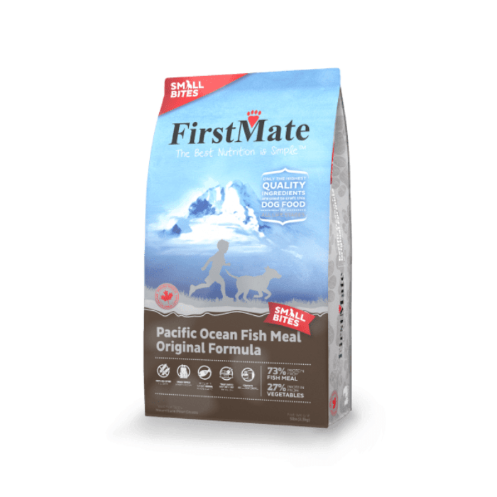 FirstMate nourriture Nourriture pour chiens FirstMate aux poissons du Pacifique, petites bouchées Nourriture pour chiens FirstMate aux poissons du Pacifique, petites bouchées
