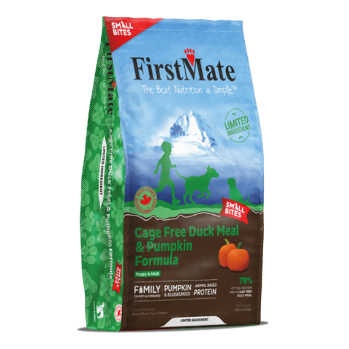 FirstMate nourriture Nourriture pour chiens FirstMate Canard et citrouille petites bouchées Nourriture pour chiens FirstMate Canard et citrouille petites bouchées