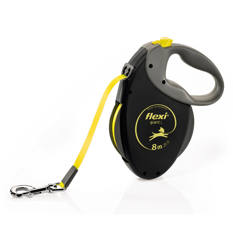 Flexi Laisse pour chien Laisse rétractable Flexi Giant Tape 8m Laisse rétractable Flexi Giant Tape 8m