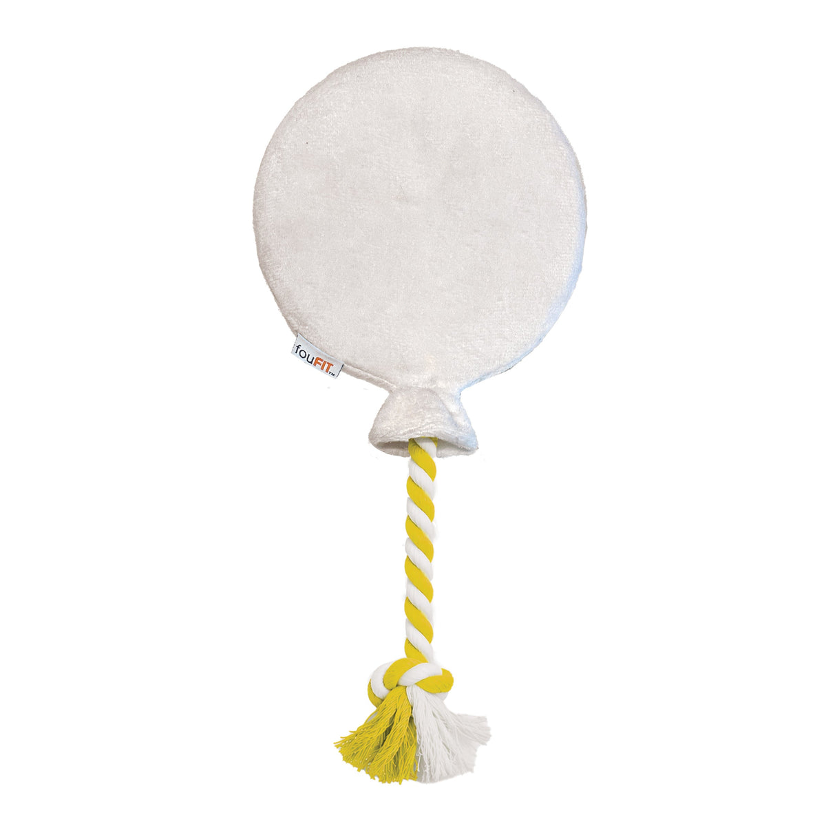 Unisex balloon plush toy, back view