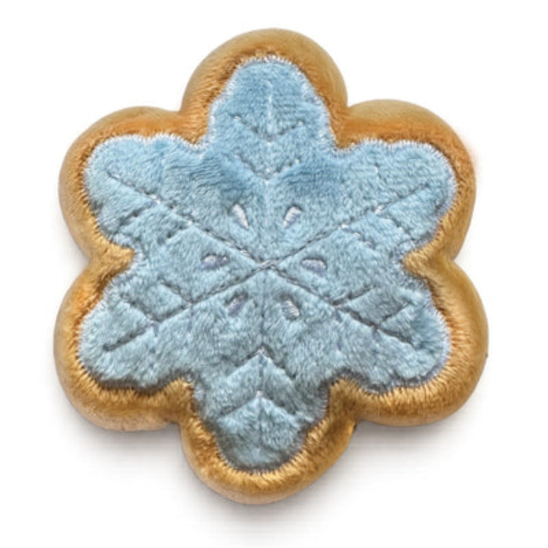 Foufou Dog dog toys fouFIT Snowflake Cookie Cutter plush dog toy fouFIT Snowflake Cookie Cutter plush dog toy