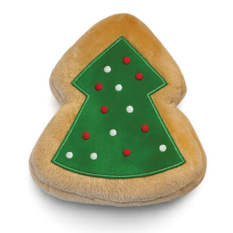 Foufou Dog jouets pour chien Jouet en peluche fouFIT Cookie Cutter Sapin de Noël pour chien Jouet en peluche fouFIT Cookie Cutter Sapin de Noël pour chien