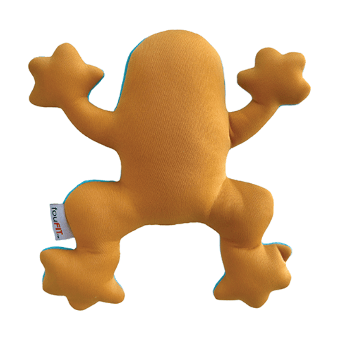 Foufou Dog jouets pour chien Jouet pour chien FouFit Grenouille Freeze N Float