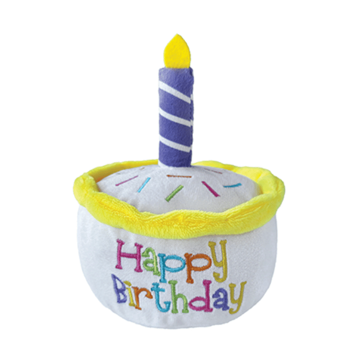 Maciun Gâteau d'anniversaire en peluche pour chien | Jouet à mâcher en peluche pour chien – Cadeau d'anniversaire pour chien, jouet à mâcher pour Maciun Gâteau d'anniversaire en peluche pour chien | Jouet à mâcher en peluche pour chien – Cadeau d'anniversaire pour chien, jouet à mâcher pour
