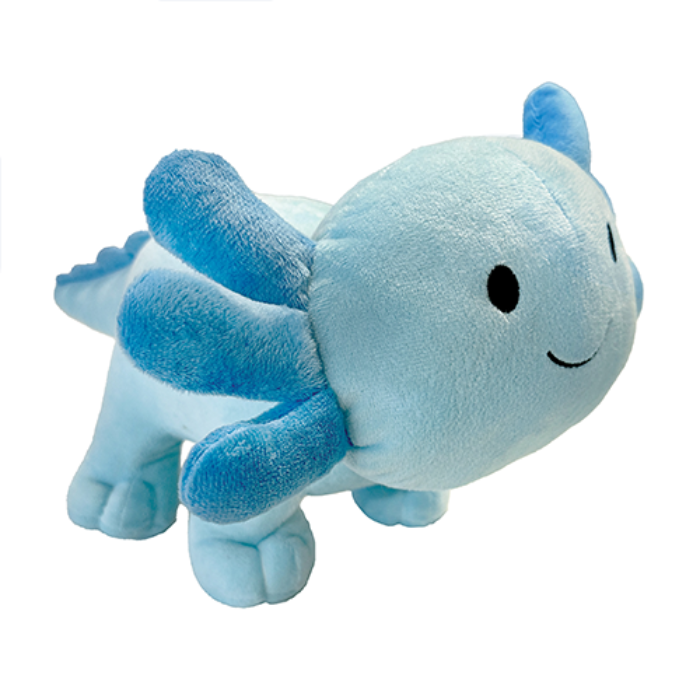 Foufou Dog jouets pour chien Peluches pour chien Axolotl Grande 14" Bleu Peluches pour chien Axolotl Grande 14" Bleu
