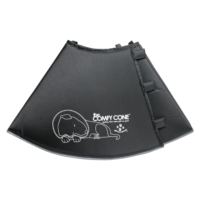 Four Paws Comfy Cone - Collier Confortable et Souple, Alternative après Chirurgie, Soins des Plaies, Stérilisation - Collier de Récupération pour Chiens et Chats - LIQUIDATION