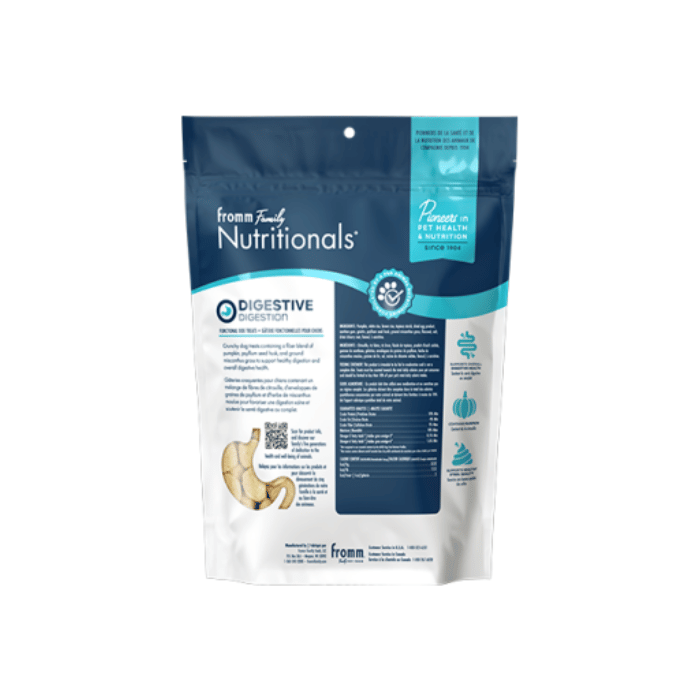 Fromm Gâteries Fromm - Gâteries fonctionnelles pour chiens – Digestif (6 oz) Fromm - Gâteries fonctionnelles pour chiens – Digestif (6 oz)