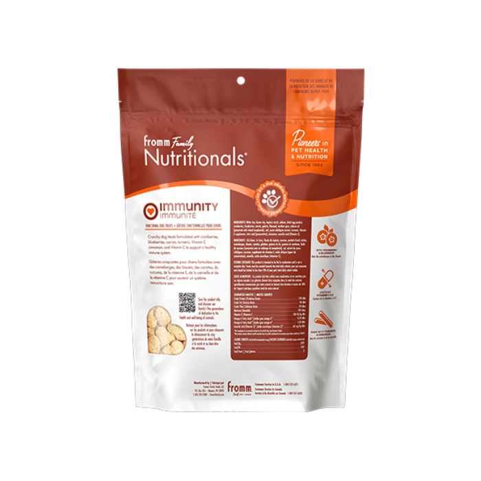 Fromm Gâteries Fromm - Gâteries fonctionnelles pour chiens – Immunité (6 oz) Fromm - Gâteries fonctionnelles pour chiens – Immunité (6 oz)