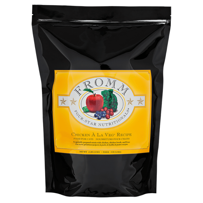 Fromm nourriture chat Fromm Four Star Nutritionals Chicken À la Veg - Nourriture sèche pour chats Fromm Four Star Nutritionals Chicken À la Veg - Nourriture sèche pour chats