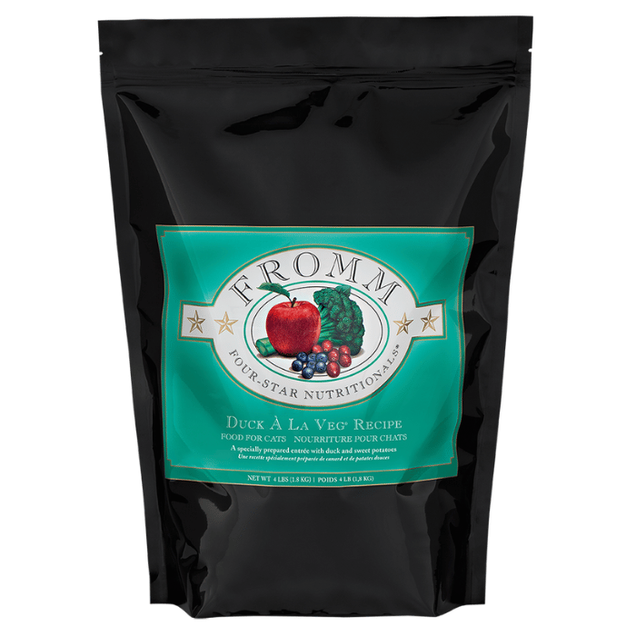 Fromm nourriture chat Fromm Four Star Nutritionals Duck À la Veg - Nourriture sèche pour chats Fromm Four Star Nutritionals Duck À la Veg - Nourriture sèche pour chats