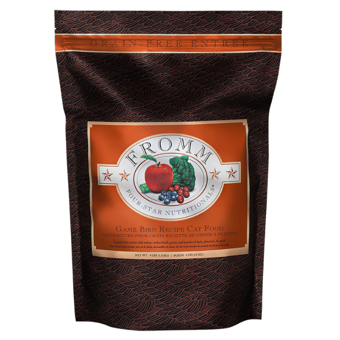 Fromm nourriture chat Fromm Four Star Nutritionals Game bird - Nourriture sèche pour chats Fromm Four Star Nutritionals Game bird - Nourriture sèche pour chats