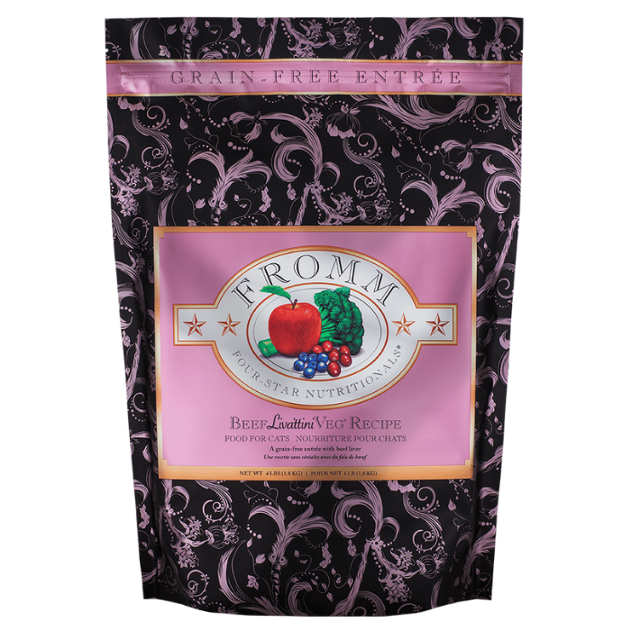 Fromm nourriture chat Fromm Four Star Nutritionals Recette Boeuf Livattini Veg - Nourriture sèche pour chats Fromm Four Star Nutritionals Recette Boeuf Livattini Veg - Nourriture sèche pour chats