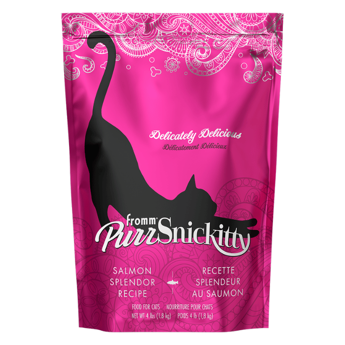 Fromm nourriture chat Nourriture pour chats - Fromm PurrSnickitty recette splendeur au saumon Nourriture pour chats - Fromm PurrSnickitty recette splendeur au saumon