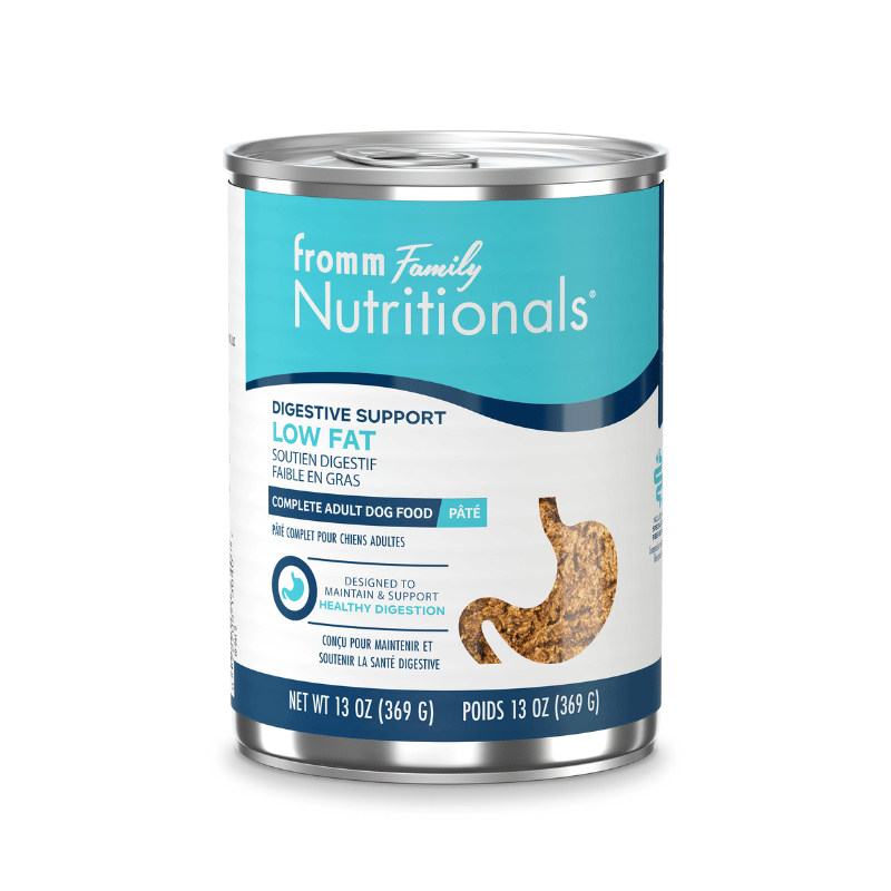 Fromm nourriture humide Pâté Fromm Nutritionals Soutien Digestif Faible en Gras pour chiens 12 x 13 oz Pâté Fromm Nutritionals Soutien Digestif Faible en Gras pour chiens 12 x 13 oz
