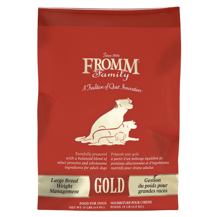 Fromm nourriture Nourriture Fromm Family Gold Gestion du poids pour grandes races pour chiens