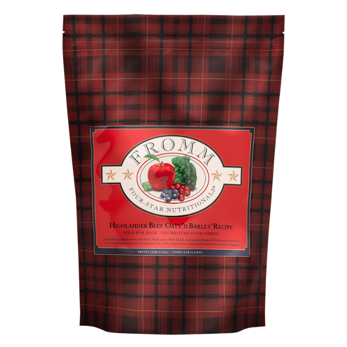 Fromm nourriture Nourriture Fromm Four-Star Nutritionals Recette Boeuf Highlander