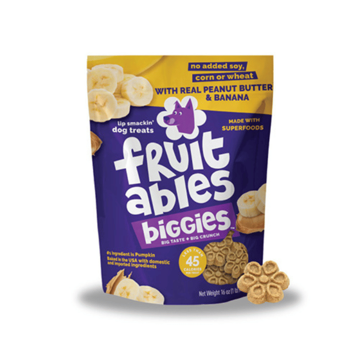 Fruitables Biggies peanut butter and banana treats 16oz Fruitables Biggies peanut butter and banana treats 16oz