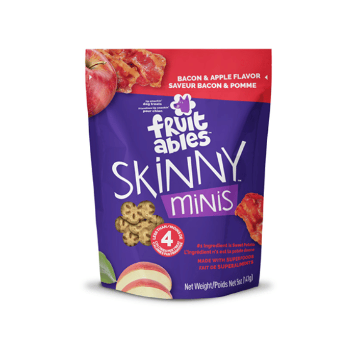 Fruitables Fruit Treats Skinny Mini's Apple and Bacon 5 oz Fruitables Skinny Mini's Apple and Bacon 5 oz