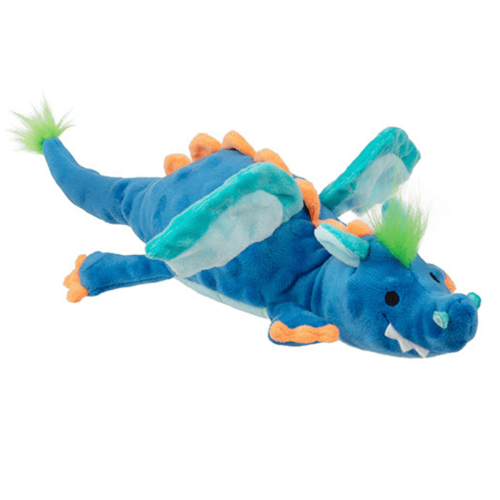 GoDog peluche Jouet pour chien goDog Dazzle Dragon – Moyen Peluche Dragon Scintillant goDog Dazzle pour Chien | Sherbrooke Canin
