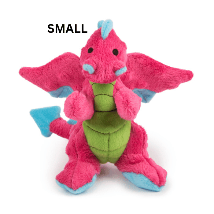 GoDog peluche Jouet pour chien goDog Dragons Squeaky Dragon – Rose Jouet pour chien goDog Dragons Squeaky Dragon – Rose