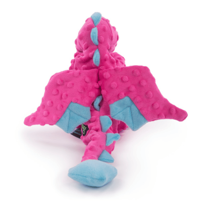 GoDog peluche Jouet pour chien goDog Dragons Squeaky Dragon – Rose Jouet pour chien goDog Dragons Squeaky Dragon – Rose