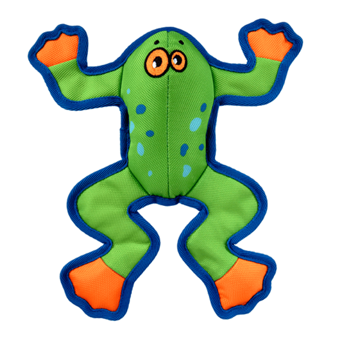 GoDog peluche Jouet pour chien goDog Flap 'N Fun Freddy Frog – Large Jouet pour chien goDog Flap 'N Fun Freddy Frog – Large