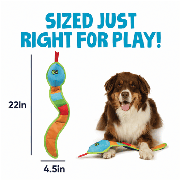 GoDog peluche Jouet pour chien  goDog Flap ‘N Fun Vince Viper – Large Jouet pour chien  goDog Flap ‘N Fun Vince Viper – Large