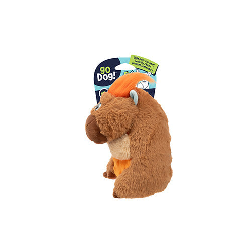 GoDog peluche Jouet pour chien goDog Silent Squeak Capybara Peluche Capybara goDog Silent Squeak pour Chien | Sherbrooke Canin