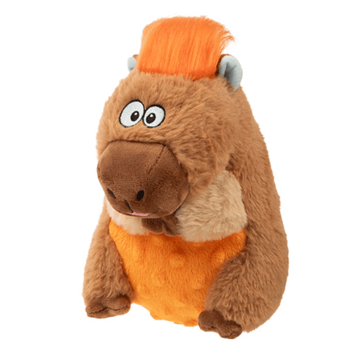 GoDog peluche Jouet pour chien goDog Silent Squeak Capybara Peluche Capybara goDog Silent Squeak pour Chien | Sherbrooke Canin