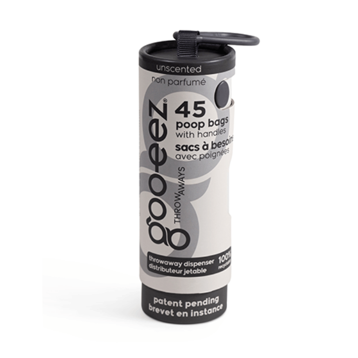 Goo-eez sac Sans odeur Sacs à crottes écoresponsables Goo-eez avec distributeur jetable Sacs à crottes écoresponsables Goo-eez avec distributeur jetable
