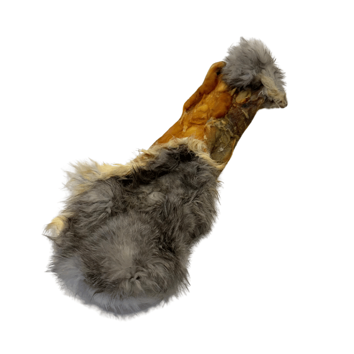 Grand Valley Quail Pet Treats Peau de lapin déshydratée