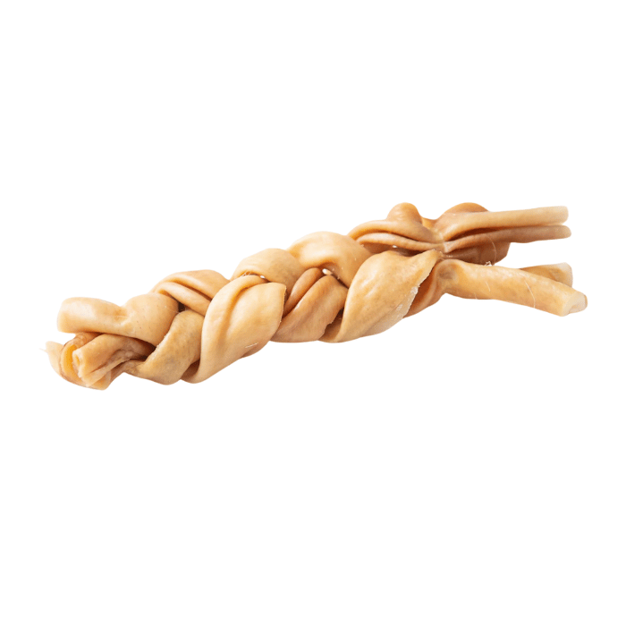 Grand Valley Quail Pet Treats Peau de porc tressé