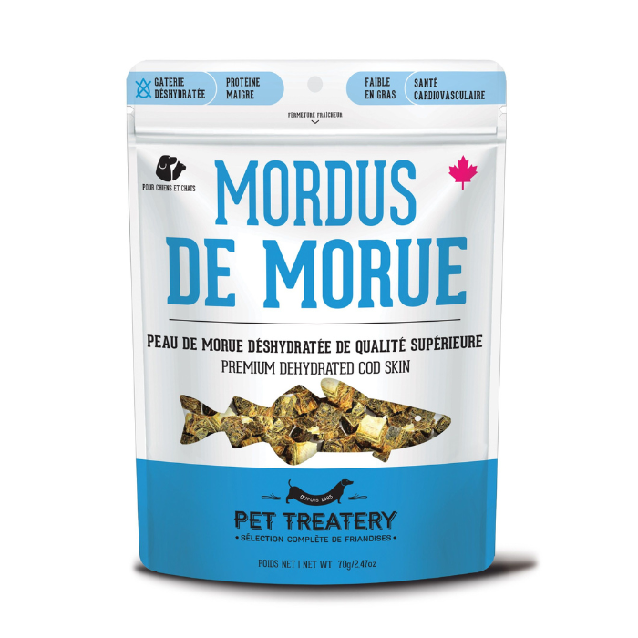 Granville Island Gâteries De Morue Lyophilisé Pour Chien Et Chat - Granville Island 70g Gâteries De Morue Lyophilisé Pour Chien Et Chat - Granville Island 70g