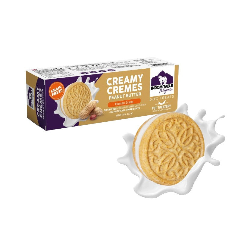 Granville Island Gâteries Granville Island - Patagonie Indomptable, biscuit et crème sans grains pour chien, Beurre d'arachides 120g Granville Island - Patagonie Indomptable, biscuit et crème sans grains pour chien, Beurre d'arachides 120g