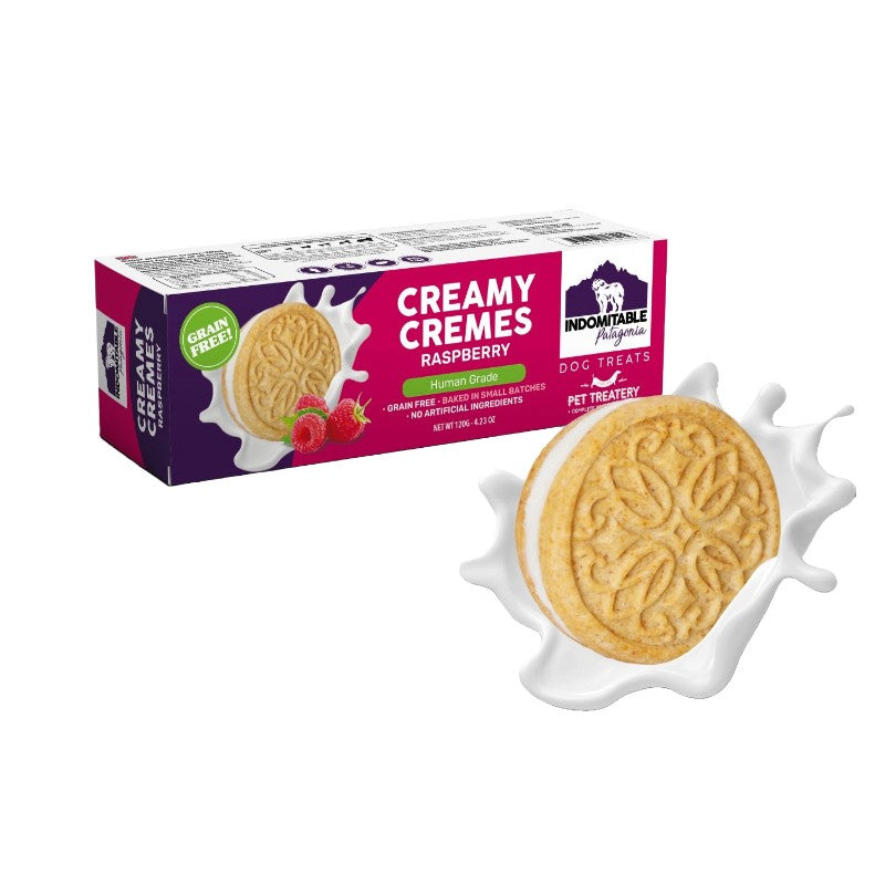 Granville Island Gâteries Granville Island - Patagonie Indomptable, biscuit et crème sans grains pour chien, Framboises 120g Granville Island - Patagonie Indomptable, biscuit et crème sans grains pour chien, Framboises 120g