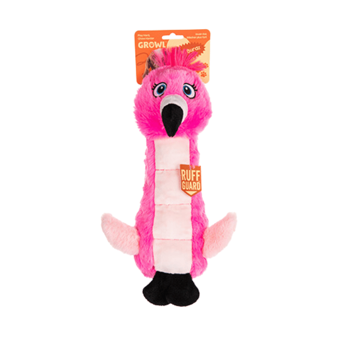 Growl jouets pour chien Growl Belly Burdz - Fiona le flamand rose - jouet pour chien Growl Belly Burdz - Fiona le flamand rose - jouet pour chien