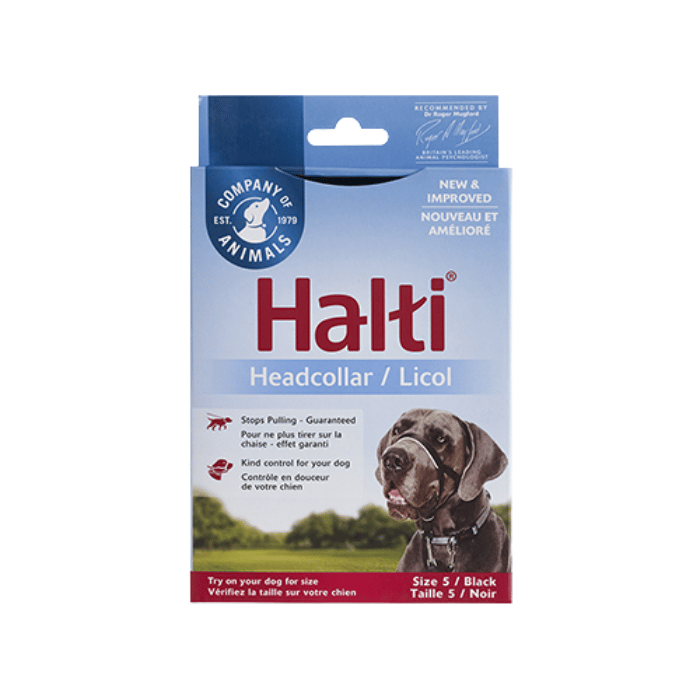 Halti licou #5 Très Très Grand, Noir Harnais, Collier De Contrôle Halti Pour Chien Qui Tire Collier de contrôle Halti, pour chien qui tire