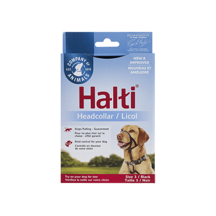 Halti licou #3 Grand, Noir Harnais, Collier De Contrôle Halti Pour Chien Qui Tire Collier de contrôle Halti, pour chien qui tire