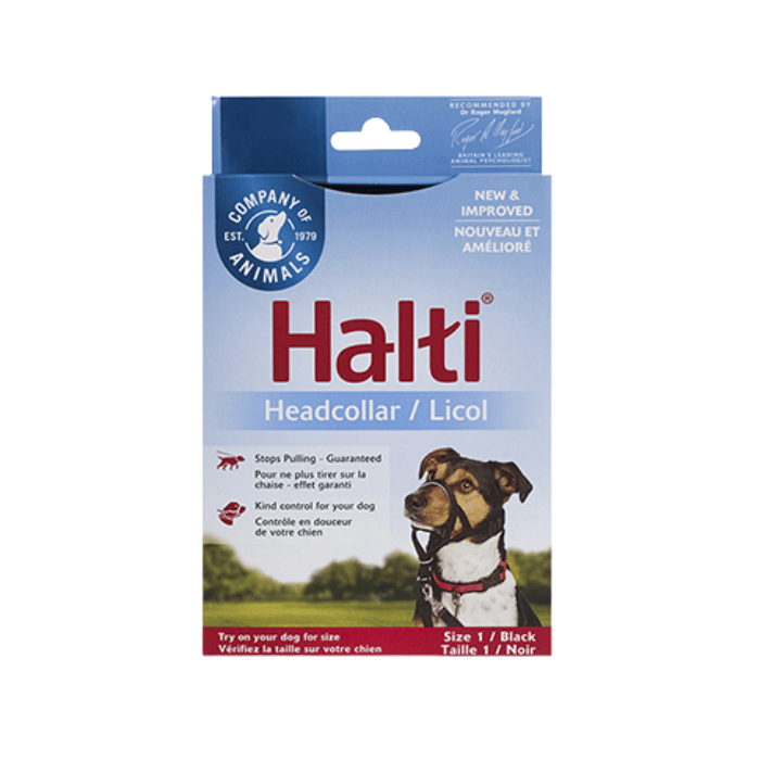 Halti licou #1 Petit, Noir Harnais, Collier De Contrôle Halti Pour Chien Qui Tire Collier de contrôle Halti, pour chien qui tire