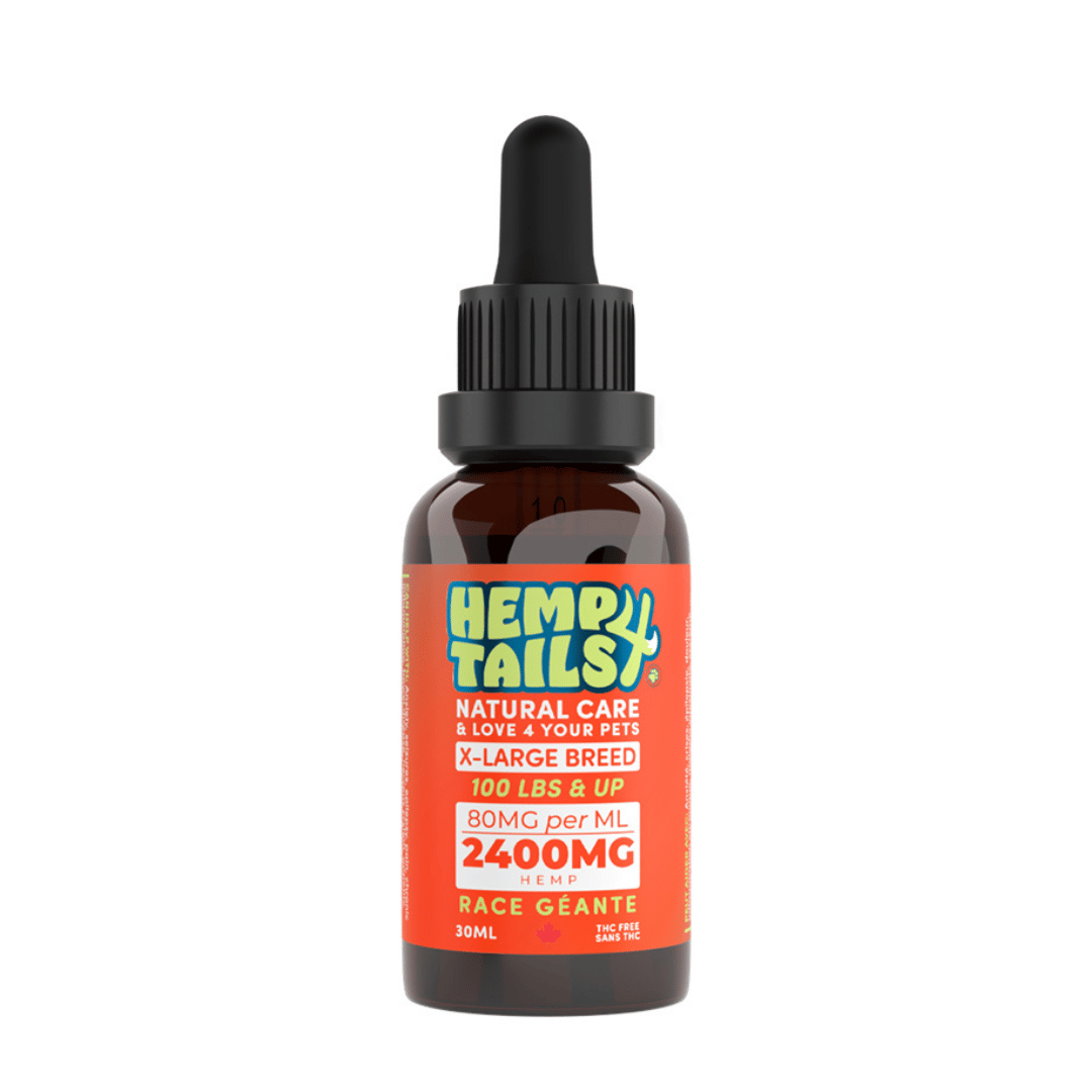 Hemp 4 Paws supplement Hemp 4 Tails 2400Mg 100 lbs et+ 30ml