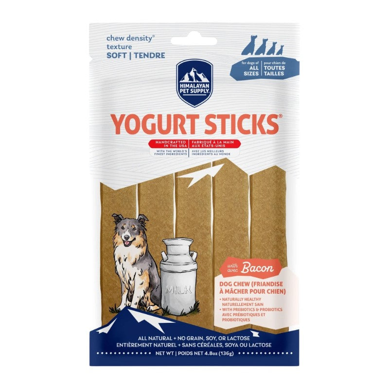 Himalayan dog chew Gâteries Himalayan Dog Chew - Gâterie au yogourt pour chien, Bacon 4.8oz Himalayan Dog Chew - Gâterie au yogourt pour chien, Bacon 4.8oz